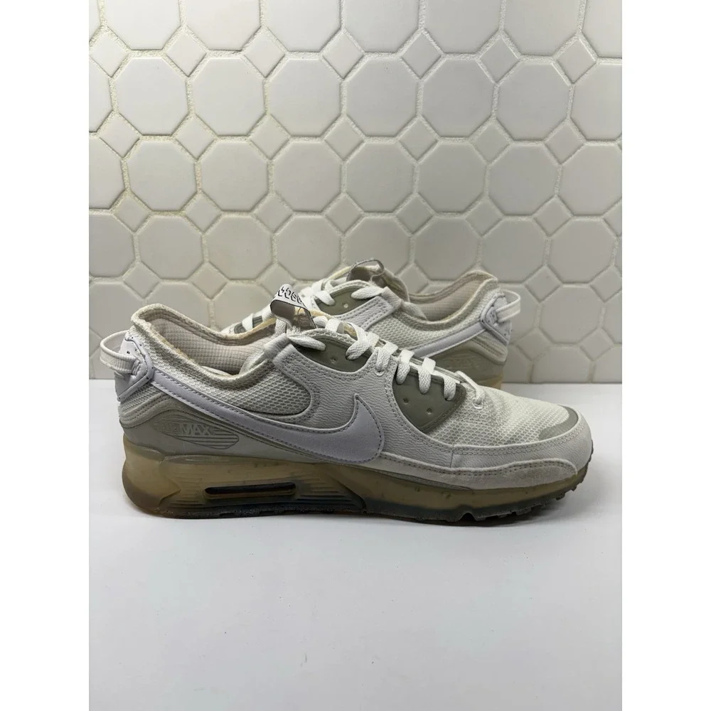 Nike Air Max 90 Terrascape Mens 11.5 White Gray DQ3987-101 Sneakers Move to Zero